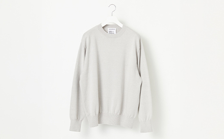 A3: A SWEATER IS FOR EVERYDAY. Pullover GRAY グレー カシミヤセーター 服 洋服 ユニセックス メンズ レディース ブランド 数量限定 山形県 山辺町 サイズ1 yt-sepoh1