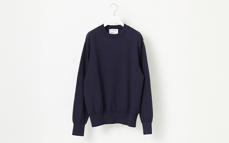 A3: A SWEATER IS FOR EVERYDAY. Pullover NAVY ネイビー カシミヤセーター 服 洋服 ユニセックス メンズ レディース ブランド 数量限定 山形県 山辺町 サイズ0 yt-sepon0