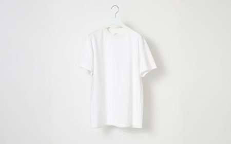 【Yonetomi】米富繊維 NEW BASIC T-SHIRT 白 ホワイト 服 洋服 ユニセックス メンズ レディース ブランド 数量限定 山形県 山辺町 サイズ4 yt-yttsw4