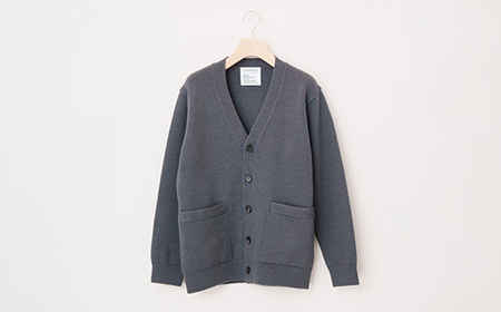 ≪先行予約≫[THISISASWEATER.]A1 : A SWEATER IS ORDINARY.Cardigan D.GRAY ダークグレー カーディガン 服 洋服 ユニセックス メンズ レディース ブランド 数量限定 山形県 山辺町 サイズ3 yt-socah3