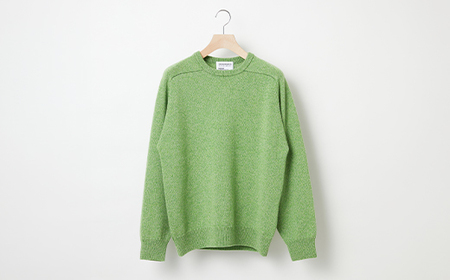 ≪先行予約≫[THISISASWEATER.]A4: A SWEATER IS COLOR. Green moku グリーン カシミヤセーター 服 洋服 ユニセックス メンズ レディース ブランド 数量限定 山形県 山辺町 サイズ1 yt-scxgm1
