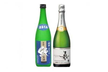 日本酒 ワイン セット 錦爛 五百万石 純米 720ml 嘉 スパークリングワイン 白 辛口 750ml 計2ほん [小田部商店 山形県 高畠町 tk06ayt180144] 白ワイン お酒 飲み比べ 白 酒