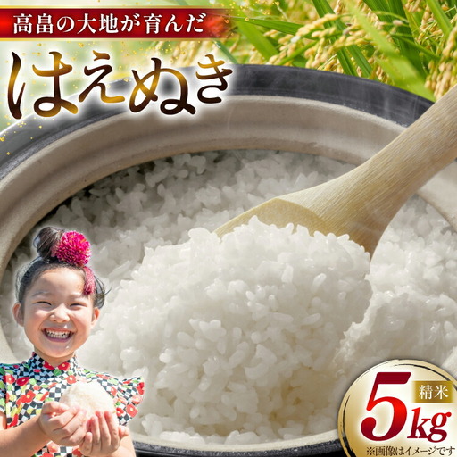 令和7年産 慣行栽培 はえぬき 5kg [石川重蔵商店 山形県 高畠町 tk06bcz280000]