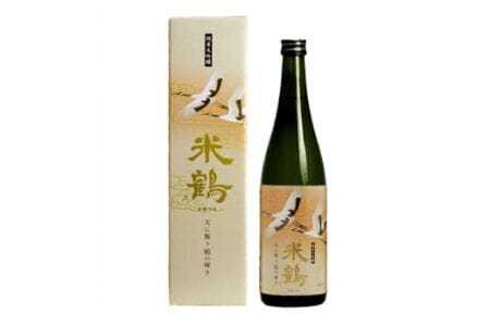 日本酒 米鶴 純米大吟醸 天に舞う鶴の輝き 720ml 1本 [米鶴酒造 山形県 高畠町 tk06ays710003] 酒 4合瓶 さけ