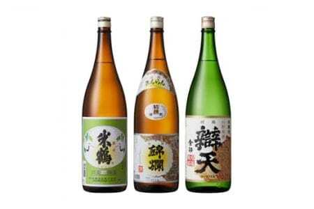日本酒 地酒三蔵 米鶴・錦爛・辯天 1800ml 6本セット [小田部商店 山形県 高畠町 tk06ayt180037] 本醸造 精撰 醇成 酒 お酒 飲み比べ セット