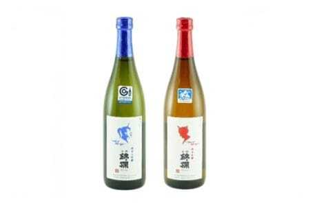 日本酒 赤鬼の涙 青鬼の微笑 720mlセット [小田部商店 山形県 高畠町 tk06ayt180051] プラチナ賞受賞 純米吟醸酒 純米大吟醸 冷蔵
