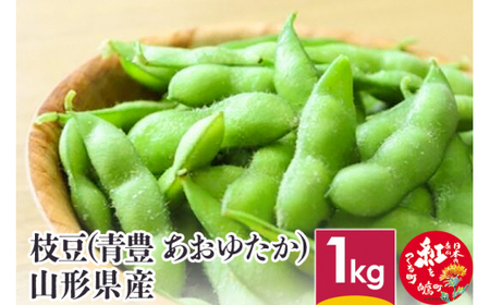 枝豆 (青豊-あおゆたか-) 1kg 山形県産 [2025年9月上旬に順次発送予定]