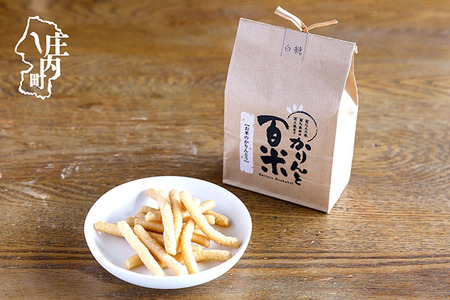 かりんと百米 1袋 白糖 かりんとう 庄内産米100% 米菓 米油 おやつ お菓子