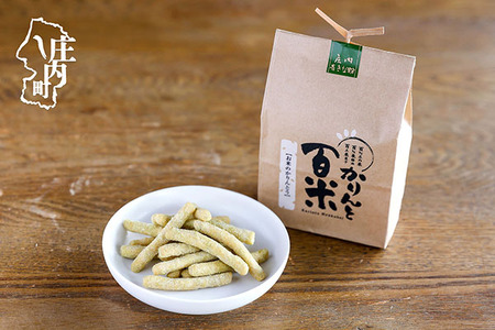 かりんと百米 1袋 庄内青きな粉 かりんとう きな粉 庄内産米100% 米菓 米油 おやつ お菓子