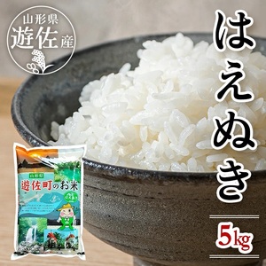 1228R06 遊佐産はえぬき5kg(令和6年産米)