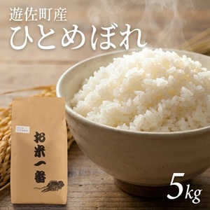 1329R07M04a　遊佐町産ひとめぼれ5kg（令和7年産米）4月上旬