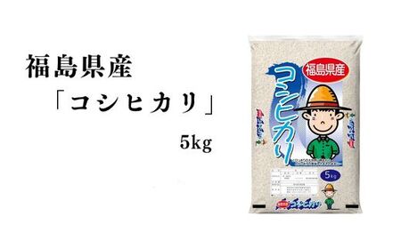 No.3053 【令和6年産】福島県産米「コシヒカリ」精米 5kg  1袋