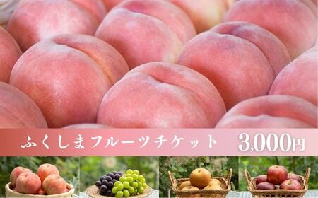 No.2475 くだものを現地で入手!!「ふくしまフルーツチケット」