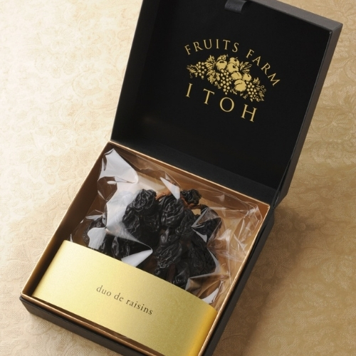 No.2507duo de raisins（巨峰の枝付き干しぶどう）