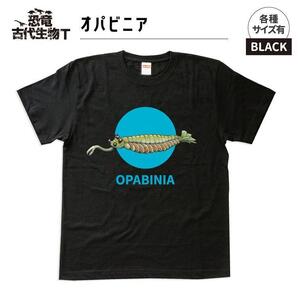 恐竜・古代生物Tシャツ オパビニア サイズ100(キッズ・ユニセックス)