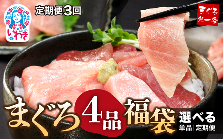 [定期便/計3回]まぐろ4品福袋[DG003-t3]