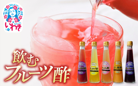 フクハウス飲むフルーツ酢5本Bセット | フクハウス 飲むフルーツ酢 福島産 ブルーベリー酢 ぶどう酢 もも酢 ゆず酢 柿酢 りんご酢 健康ドリンク 美容 ダイエット 福島フルーツ 甘酸っぱい ギフト プレゼント | OF001-5-B