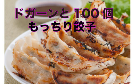 ドガーンと100個！もっちり餃子　【07208-0044】