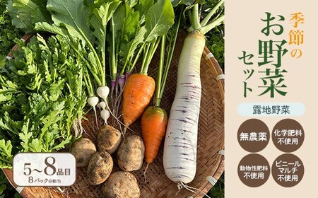 先行予約!2026年8月上旬より順次発送[自然農法]季節のお野菜セット [07208-0805]