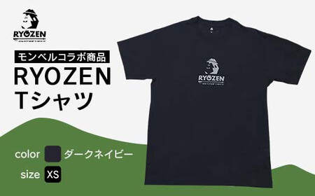 モンベルコラボ商品 RYOZEN Tシャツ ダークネイビーXS F20C-715