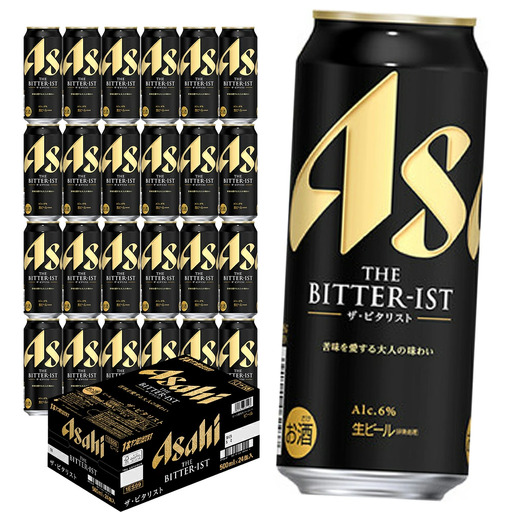 【福島のへそのまち もとみや産】アサヒ ザ・ビタリスト500ml×24　【07214-0388】