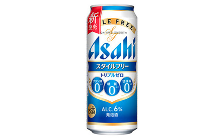 【福島のへそのまち　もとみや産】スタイルフリートリプルゼロ500ml×24本　【07214-0463】