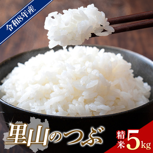 【先行予約】令和8年産 川俣町産 里山のつぶ 精米 5kg  FAF-0005
