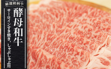 牛肉 あだたら酵母牛サーロイン すき焼きしゃぶしゃぶ用600g 牛肉 牛肉 牛肉