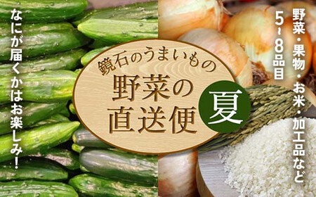鏡石のうまいもの野菜の直送便（夏）果物 詰め合わせ つめ合わせ セット 福島県 鏡石町  F6Q-134