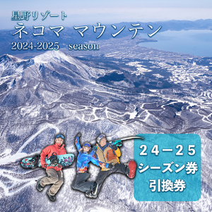 2024-2025シーズン 星野リゾート ネコマ マウンテン 早割リフト1日券 24-25シーズン券(引換券)