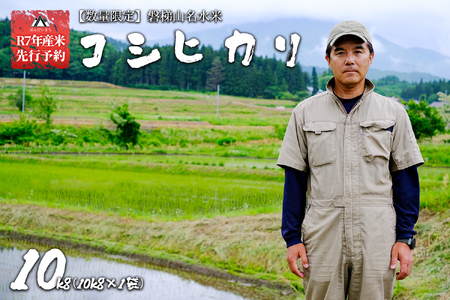 【予約】【令和7年産米・新米】コシヒカリ10kg　磐梯山名水米　11月上旬頃より発送予定