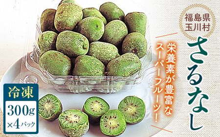 さるなし 冷凍 1.2kg ベビーキウイ こくわ スーパーフルーツ 果物 フルーツ 福島県 玉川村 FT18-259