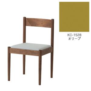 旭川家具 コサイン フォルクチェア ウォルナットKC オリーブ_04481