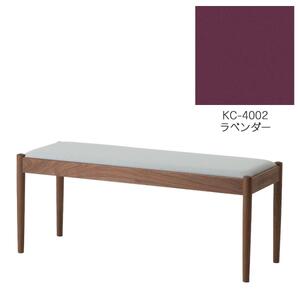 旭川家具 コサイン フォルクベンチ ウォルナットKC ラベンダー_04523