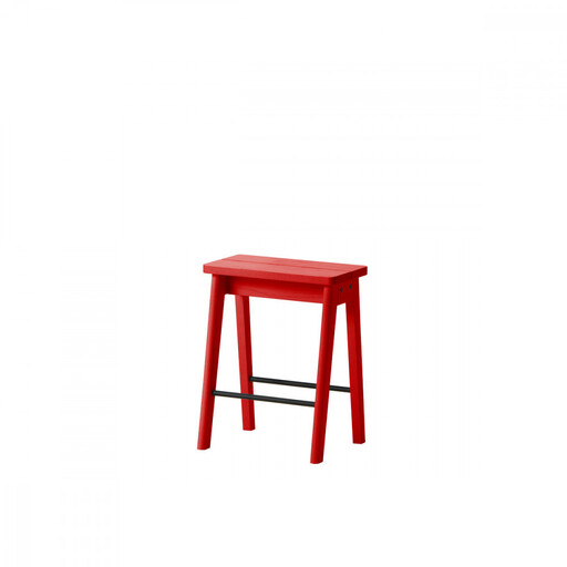 旭川家具 コサイン シューラックスツール レッド 家具 _04943