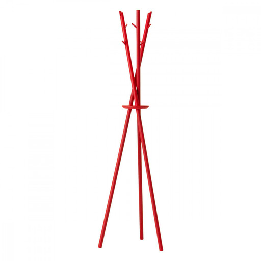 旭川家具 コサイン Tepee コートスタンド レッド 家具 _04918