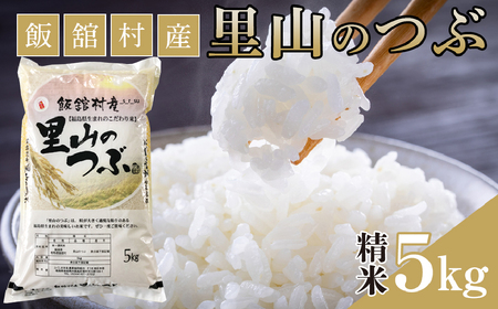 令和6年産 飯舘村産 里山のつぶ 5kg (精米) | 米 精米 お米 人気 白米 こめ 国産 希少 ブランド 福島県 飯舘村 送料無料 | IT