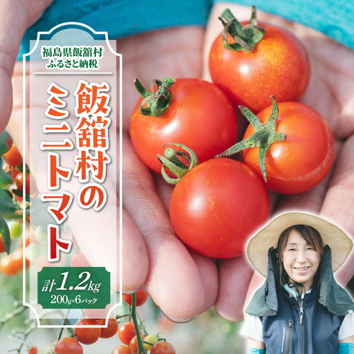 [8月中旬以降発送]飯舘村のミニトマト IT