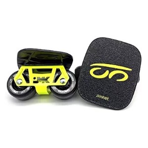 JMKRIDEのJMKスケート ブラックイエロー / ブラック BY.Logo - フリースケート