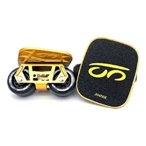 JMKRIDEのJMKスケート ゴールド / ブラック BY.Logo - フリースケート