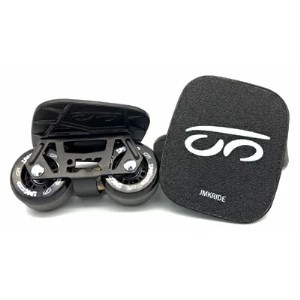 JMKRIDEのJMKスケート ピッチブラック / BW.Logo - フリースケート