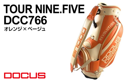 TOUR NINE.FIVE DCC766 オレンジ×ベージュ | ゴルフ golf ゴルフ用品 スポーツ スポーツ用品 DOCUS ドゥーカス ギフト 贈答 景品 茨城県 古河市_EO89