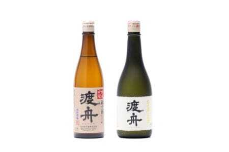 渡舟 大吟醸・純米吟醸五十五 720ml 2本詰 セット 府中誉 日本酒 アルコール 大吟醸 吟醸酒 純米 お酒 銘酒 地酒 わたりぶね 渡り船 酒 清酒 お酒好き プレゼント ギフト 贈答品 贈答用 お祝い 茨城県 石岡市 (D04-006)