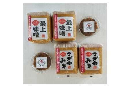 小倉味噌店 バラエティセット 最上味噌 こがねみそ 金山時 3種類 2.2kg 1kg 200g セット 詰合せ 詰め合わせ 食べ比べ 石岡名産 みそ ミソ 手作り 国産 大豆 米 使用 昔ながらの製法 常温発送 茨城県 石岡市 (E13-006)