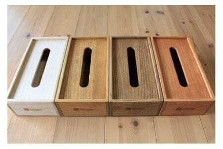 桐 の ティッシュケース (S) 2個 セット 桐製 木製 無垢材 防虫剤 漂白剤 不使用 天然木 雑貨 インテリア 木製ティッシュケース クラフト おしゃれ 工芸品 カバー 北欧 リビング シンプル (F16-026)
