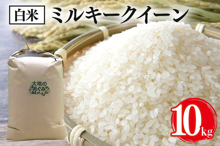[令和7年産]お米 ( ミルキークイーン ) 白米10kg お米 白米 米 おこめ ブランド米 ミルキー 10キロ 国産 単一原料 コメ こめ ご飯 銘柄米 茨城県産 茨城 産直 産地直送 農家直送 お取り寄せ ごはん 冷めても美味しい 甘み 家庭用 贈答用 茨城県 石岡市 (B01-006)