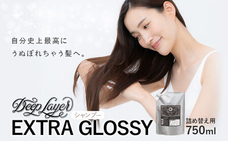 シャンプーディープレイヤーEXTRA GROSSY750ml 詰め替え用[30日以内に出荷予定(土日祝除く)]ヘアケア日用品[配送不可地域あり]