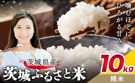 米 茨城 ふるさと米 精米 10kg 白米 茨城県 結城市おこめ お弁当 おにぎり[茨城県共通返礼品]