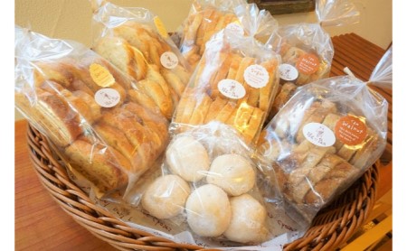 ばくto Panの洋菓子セット(くるみパンオブザイヤー2020グランプリ受賞店) お菓子 ラスク 焼菓子 クッキー ブールドネージュ