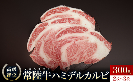 [常陸牛]ハミデルカルビ300g(2〜3枚)